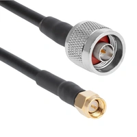 Powertec PTL-240 Coaxial Cable N Male to SMA Male, 6m