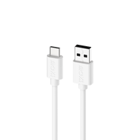 Moki USB-A to USB-C SynCharge Cable 1m - Classic White  ACC-SACMCW