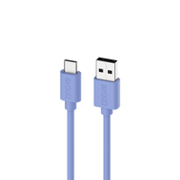 Moki USB-A to USB-C SynCharge Cable 1m - Purply Blue ACC-SACMUB