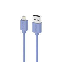 Moki USB-A to Lightning SynCharge Cable 1m - Purply Blue ACC-SALMUB