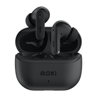 MokiPods True Wireless Stereo Earphones - Black ACC-TWSMPBK