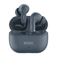 MokiPods True Wireless Stereo Earphones - Steel Blue ACC-TWSMPSB