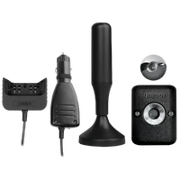 Uniden UHF Accessory Car Kit and Charger, Magnetic Bracket and Antenna for XTRAK 50 Series ACCX50