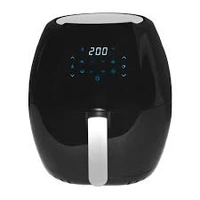 HEALTHY CHOICE DIGITAL AIR FRYER, 8 LITRE BASKET, DIGITAL SCREEN, BLACK COLOUR,COLOUR RECIPE BOOK INCLUDED