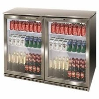 Airflo Alfresco Fridge Double Door 210 litre back bar fridge