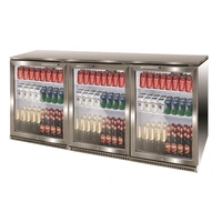 Airflo Alfresco Fridge Three Door 133 litre back bar fridge           