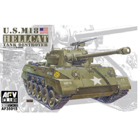 AFV Club 1/35 M18 Hellcat Tank Destroyer Plastic Model Kit [AF35015]