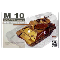AFV Club 1/35 M10 Tank Destroyer Plastic Model Kit [AF35024]