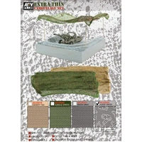 AFV Club Camouflage Net (JGSDF Snow)