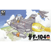 AFV Club Egg F-104G Luftwaffe / Bundesmarine Plastic Model Kit [AFQS06]