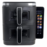 HEALTHY CHOICE SPACE SAVER, DUAL ZONE 11 LITRE DUAL AIR FRYER, 2 DIFFERENT TEMPERATURES, 2 DIFFERENT TIMES