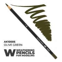 AK Interactive Weathering: Olive Green Watercolour Pencil