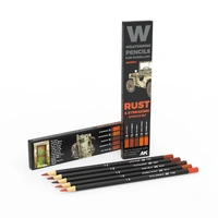 AK Interactive Weathering: Rust And Streaking Watercolour Pencil Set