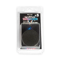 AK Interactive Plastic Wargame Bases: Round 50mm