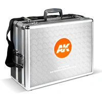 AK Interactive Briefcase 233 Colors Acrylic Paint Set 3rd Generation