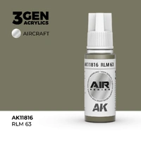 AK Interactive Air Series: RLM 63 Acrylic Paint 17ml 3rd Generation