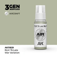 AK Interactive Air Series: RLM 76 Late War Variation Acrylic Paint 17ml 3rd Generation