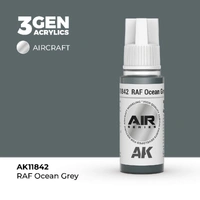 AK Interactive Air Series: RAF Ocean Grey Acrylic Paint 17ml 3rd Generation