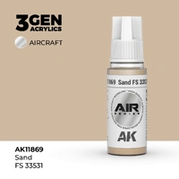 AK Interactive Air Series: Sand FS 33531 Acrylic Paint 17ml 3rd Generation