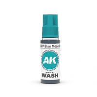 AK Interactive Acrylic Wash: Blue Moon Wash 18ml