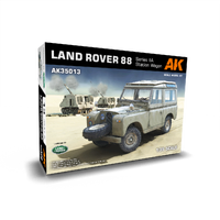 AK Interactive 1/35 Land Rover 88 Series IIA -Station Wagon Plastic Model Kit