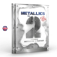 AK Interactive Book: Learning Series No.5 - Metallics Vol 2 - English