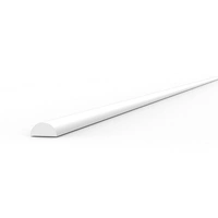 AK Interactive Styrene Half cane 1.00 x 350mm (pack of 5)