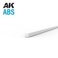 AK Interactive ABS Strips 0.50 x 0.50 x 350mm