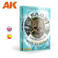 AK Interactive Book: Dioramas F.A.Q 1.2 Extension Water Ice And Snow - English