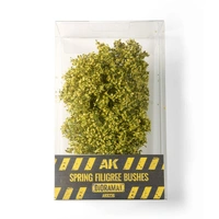 AK Interactive Dioramas: Spring Filigree Bushes 1:35