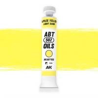 AK Interactive ABT 502: Naples Yellow / Light Sand 20ml Oil Paint