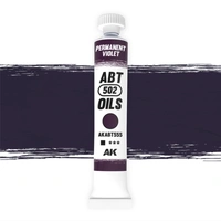 AK Interactive ABT 502: Permanent Violet 20ml Oil Paint