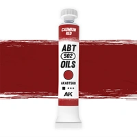 AK Interactive ABT 502: Cadmium Red 20ml Oil Paint