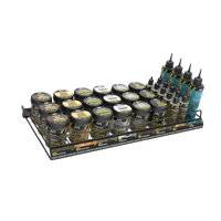 AK Interactive Display Module: Top Dioramas 250ml + Puddles + Still Water Module
