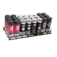 AK Interactive Display Module: Wargame Basic Sprays
