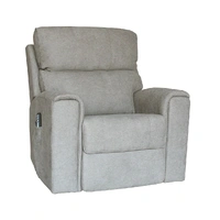 Alaska Quad Motor Lift Chair in Fabric - Manisa Fossil ALASQUAFMFO