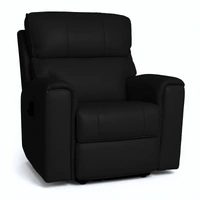 Alaska Quad Motor Lift Chair in Leather - Black ALASQUALBLK