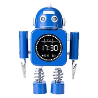 Laser Kids Robot Alarm Clock Blue ALC-KROBOT-BL