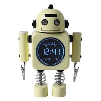 Laser Kids Robot Alarm Clock Yellow ALC-KROBOT-YL