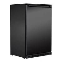 Husky 118L Solid Door Alfresco Drinks Chiller in Black ALFC1SDBLK840EL