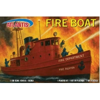 Atlantis 1/160 Fire Boat - Harbour Fire Department Plastic Model Kit