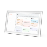 Laser 15.6 Inch Digital Calendar With Touch Screen White AO-156TDC-544