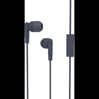 Laser 3.5mm Wired Earphone with Mic Denim AO-EB60M-DNM