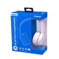 Laser Bluetooth Headphones Bright White AO-HEADB18-W