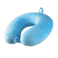 Laser Memory Foam Neck Pillow Blue AO-NECPLB-286