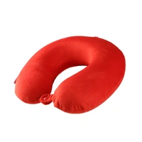 Laser Memory Foam Neck Pillow Red AO-NECPLR-293