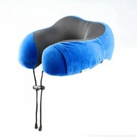 Laser Memory Foam Deluxe Neck Pillow Blue AO-NEDPLL-330