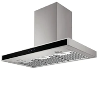 InAlto Rangehood Box Canopy 900mm Airvolution 1000m3/hr Touch Stainless Steel ARBC90TBS