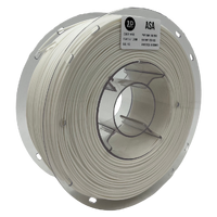 3D Meta ASA White 1KG Spool ASA-WHITE