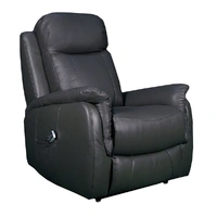 Ascot Dual Motor Lift Chair - Black leather ASCODUALBLK